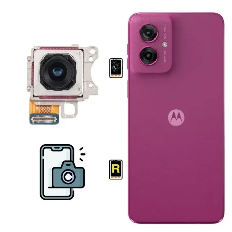 Cambiar Cámara Trasera Motorola Moto G55 5G | Garantía y stock Disponible