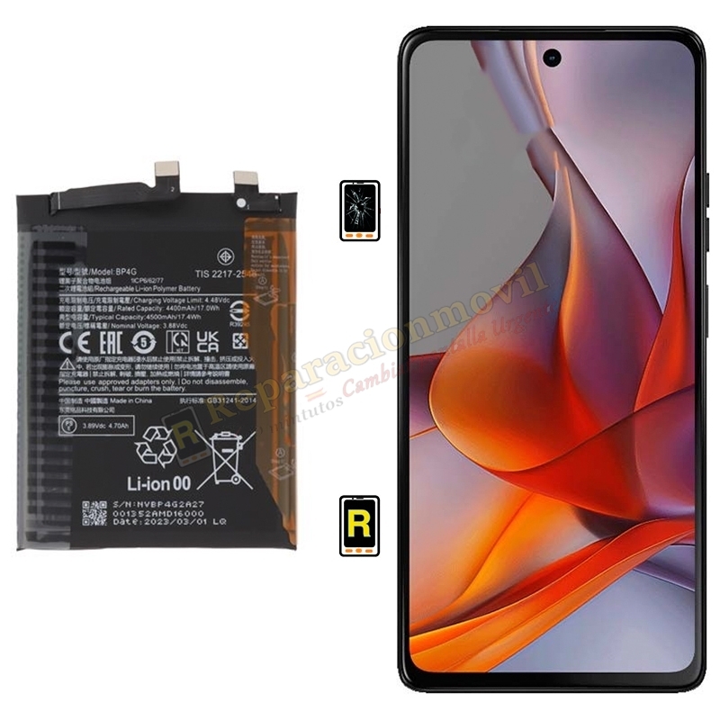 Cambiar Batería Motorola Moto G35 5G Cambiar Batería Motorola Moto G35 5G