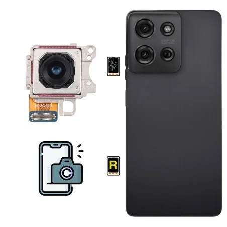Cambiar Cámara Trasera Motorola Moto G75 5G | Garantía y Servicio Rápido en Madrid