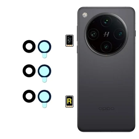 Cambiar Cristal Cámara Trasera Oppo Find X8 | Servicio rápido, garantía y presupuesto gratuito.