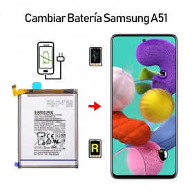 Cambiar Batería Original Samsung Galaxy A51