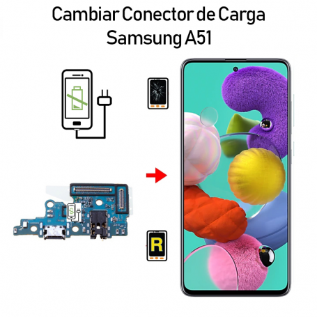 Cambiar Conector De Carga Samsung Galaxy A51