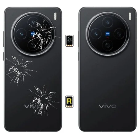 Cambiar Tapa Trasera Vivo X200 Pro | Garantía y Servicio Rápido en Madrid