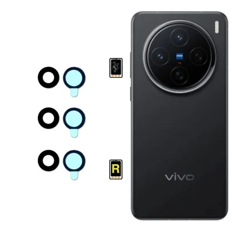 Cambiar Cristal Cámara Trasera Vivo X200 Pro | Garantía y Servicio Rápido en Madrid