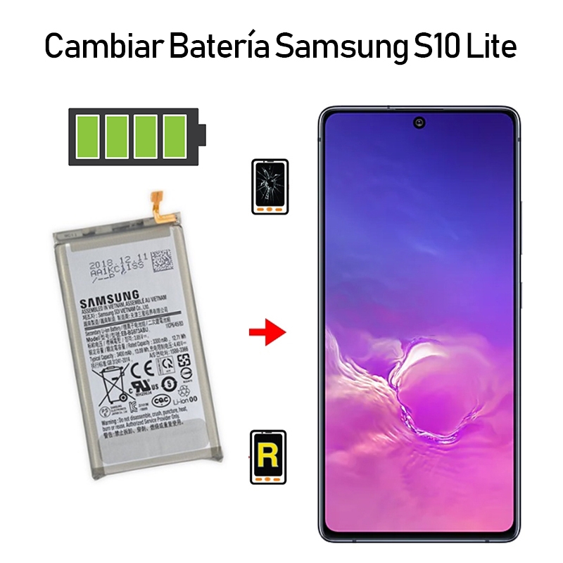Cambiar Batería Samsung Galaxy S10 Lite Original