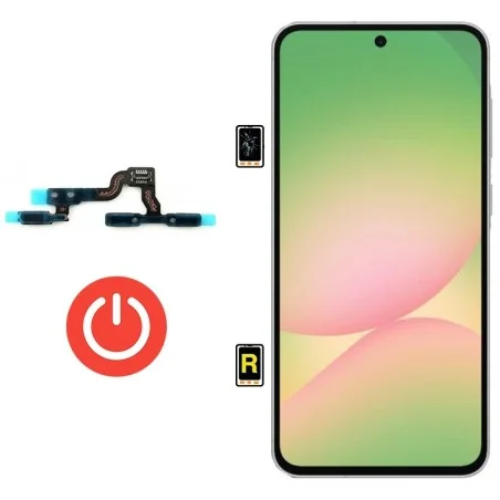 Cambiar Botón de Encendido Samsung Galaxy A26 5G | Garantía y Servicio Rápido en Madrid