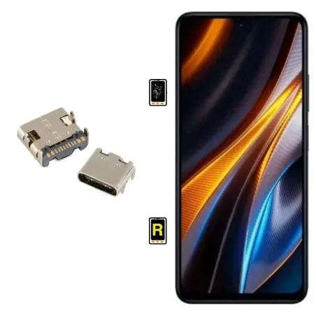 Cambiar Conector de Carga Xiaomi Poco M7 | Garantía y stock Disponible