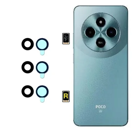 Cambiar Cristal Cámara Trasera Xiaomi Poco M7 | Garantía y stock Disponible
