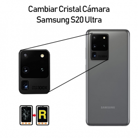 Cambiar Cristal Cámara Trasera Samsung S20 Ultra