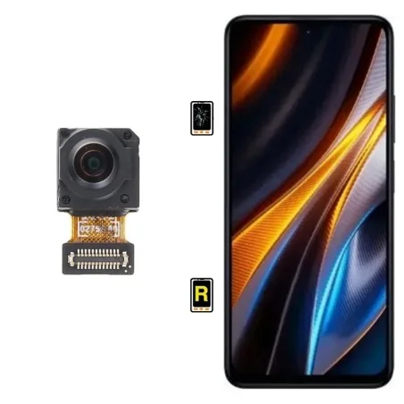 Cambiar Cámara Frontal Xiaomi Poco M7 | Garantía y stock Disponible