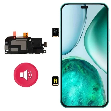 Cambiar Altavoz de Música Honor X8C | Garantía y stock Disponible