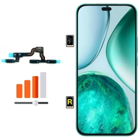 Cambiar Botón de Volumen Honor X8C | Garantía y stock Disponible