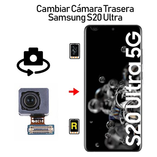 Cambiar Cámara Frontal Samsung S20 Ultra
