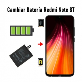 Cambiar Batería Original Redmi Note 8T BN46