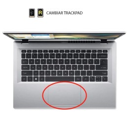Cambiar Trackpad HP Pavilion Gaming 16 Pulgadas en Madrid