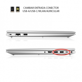 Cambiar Entrada USB C HP...