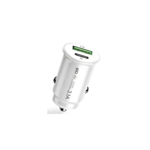 IGO CARGADOR DE COCHE 1TIPO-C 1USB QC3.0 21907