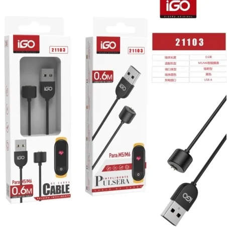 IGO CABLE CARGADOR PARA XIAOMI MI M5/M6 CB-10811
