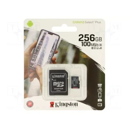 KINGSTON TARJETA DE MEMORIA 256 GB SDCS2/256GB