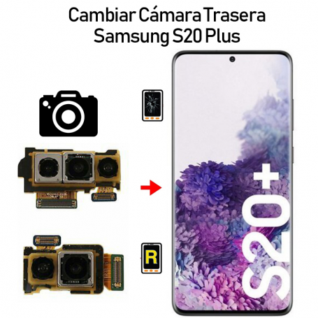 Cambiar Cámara Trasera Samsung galaxy S20 Plus