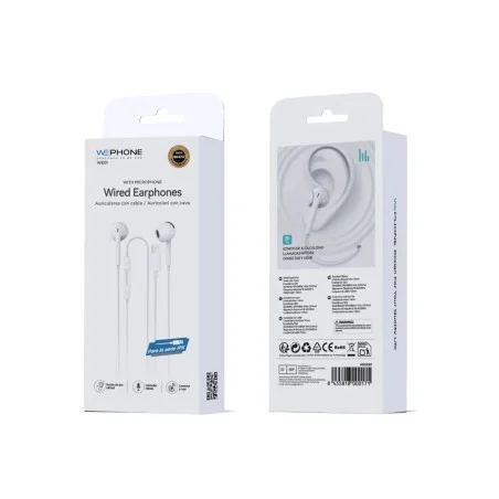 WEPHONE WE01 AURICULARES CON CABLE LIGTHING