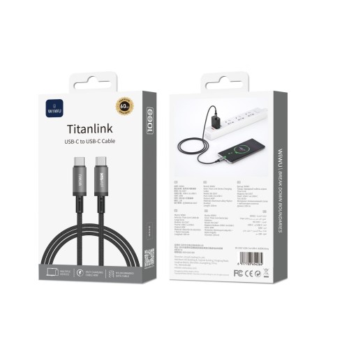 WIWU WI-C057 CABLE USB C A USB C 1M