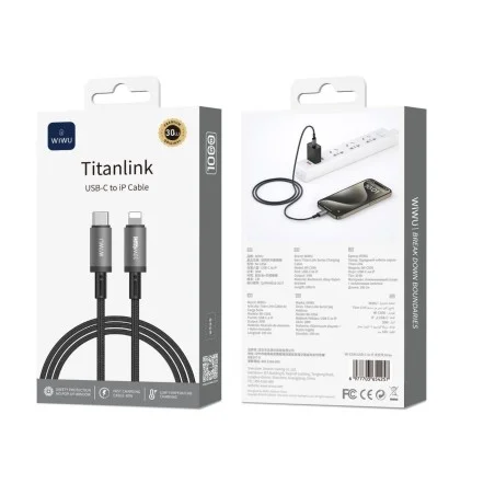 WIWU WI-C056 CABLE USB C A LIGHTNING 1M
