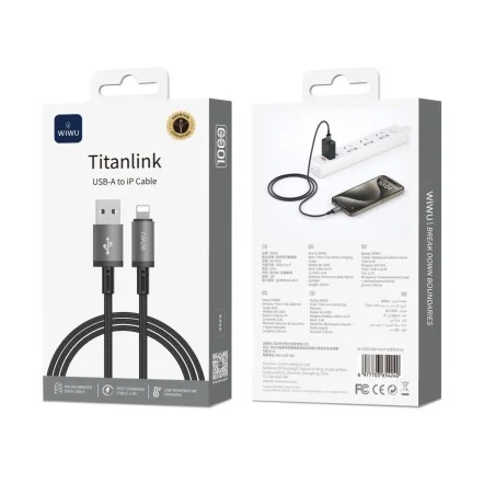 WIWU WI-C055 CABLE LIGHTNING A USB 1M