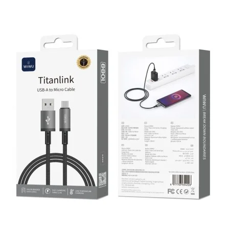 WIWU WI-C053 CABLE MICRO USB A USB 1M