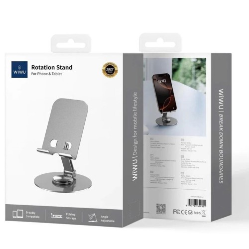 WIWU ZM-014 SOPORTE DE ESCRITORIO GIRATORIO PARA TELEFONO