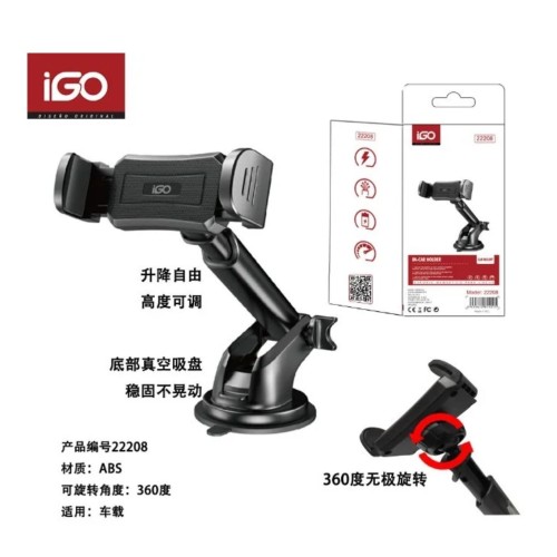IGO 22208 SOPORTE DE COCHE PARA VENTOSA