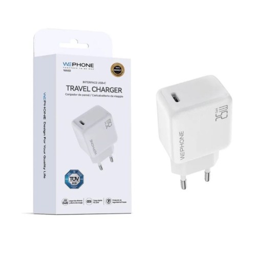 WEPHONE WA10 CARGADOR SIN CABLE TIPO C 25W