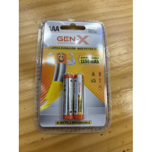 PILA AAA RECARGABLE 1150 MAH