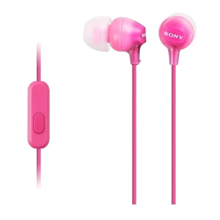 Sony MDREX15APPIZ - Auriculares in-Ear con micrófono rosa