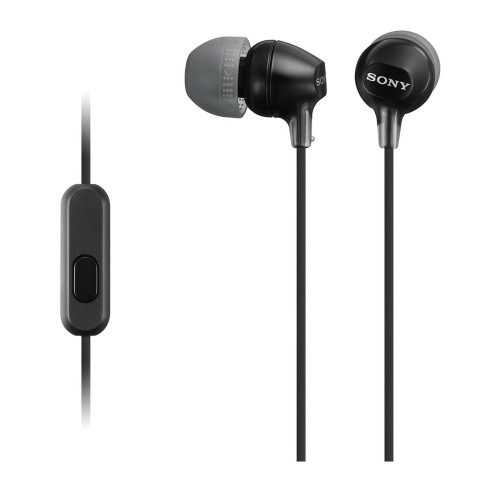 Sony MDREX15APBZ - Auriculares in-Ear con micrófono negro