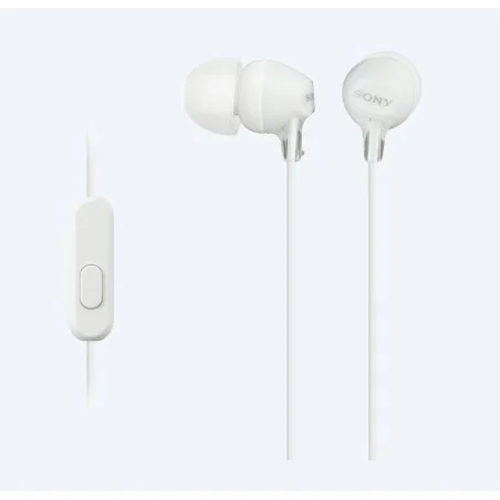 Sony MDREX15LP/WZ1 - Auriculares in-Ear con micrófono blanca