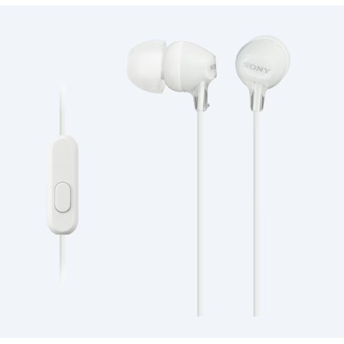 Sony MDREX15LP/WZ1 - Auriculares in-Ear con micrófono blanca