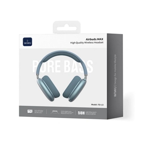 WIWU TD-13 AIRBUDS MAX COLOR AZUL