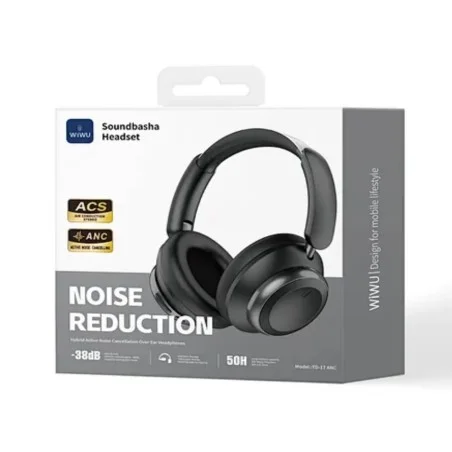 WIWU TD-17 SOUNDBASHA CON BLUETOOTH COLOR NEGRO