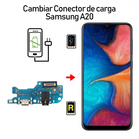 Cambiar Conector De Carga Samsung Galaxy A20