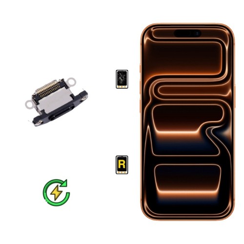 Cambiar Conector de Carga iPhone 17 Pro Max