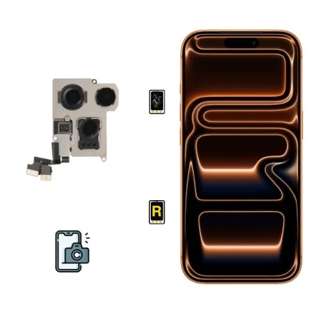 Cambiar Cámara Trasera iPhone 17 Pro Max | Servicio rápido, garantía y presupuesto gratuito.