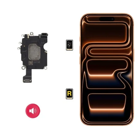 Cambiar Auricular de Llamada iPhone 17 Pro Max | Servicio rápido, garantía y presupuesto gratuito.