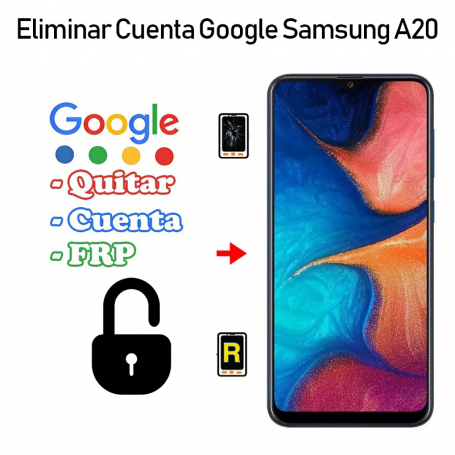 Eliminar Cuenta Google Samsung Galaxy A20