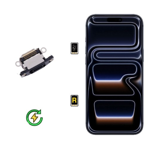 Cambiar Conector de Carga iPhone 17 Pro