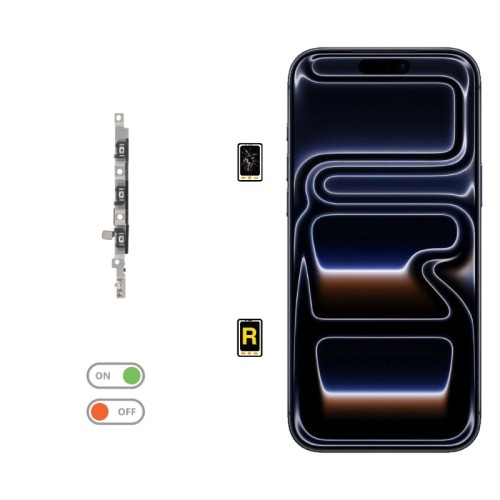Cambiar Botón de Volumen iPhone 17 Pro