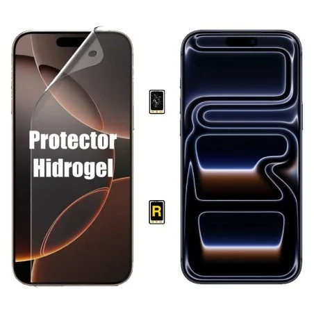 Protector Hidrogel para iPhone 17 Pro | Servicio rápido, garantía y presupuesto gratuito.