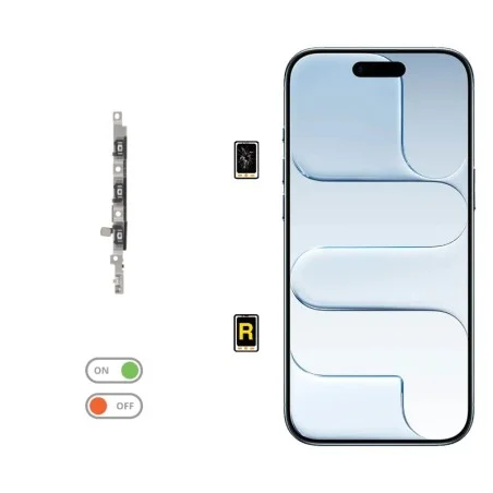 Cambiar Botón de Volumen iPhone Air | Servicio rápido, garantía y presupuesto gratuito.
