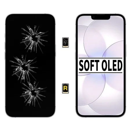 Cambiar Pantalla iPhone 17e Soft Oled | Servicio rápido, garantía y presupuesto gratuito.