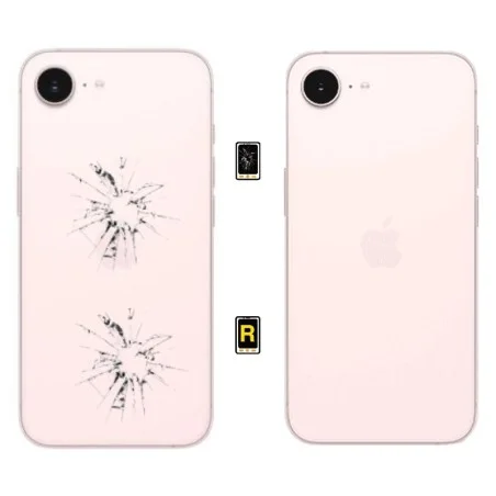 Cambiar Tapa Trasera iPhone 17e | Servicio rápido, garantía y presupuesto gratuito.